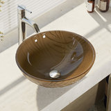 Brown Vessel Bathroom Sinks You Ll Love In 2020 Wayfair