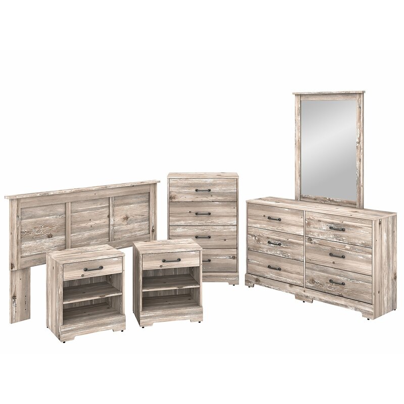 Kathy Ireland Home By Bush Furniture River Brook 6 Piece Dresser