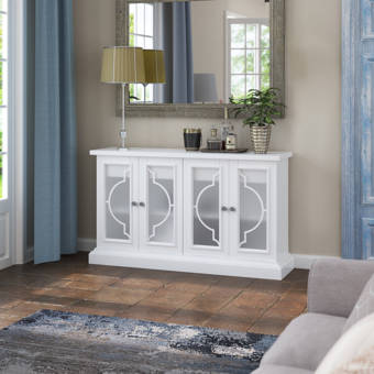 Three Posts Laux 56 57 Wide 3 Drawer Sideboard Reviews Wayfair