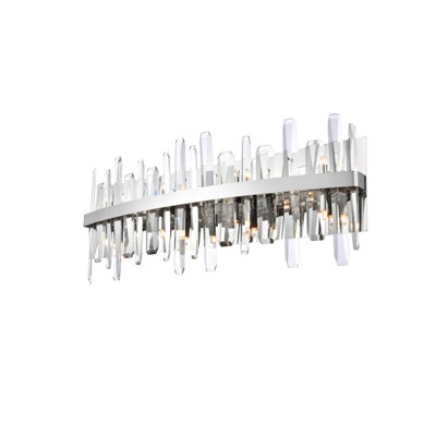 Marlow 8 - Light Dimmable Flush Mounted Sconce