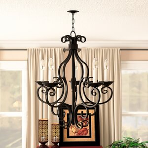 Amelia 5-Light Shaded Chandelier