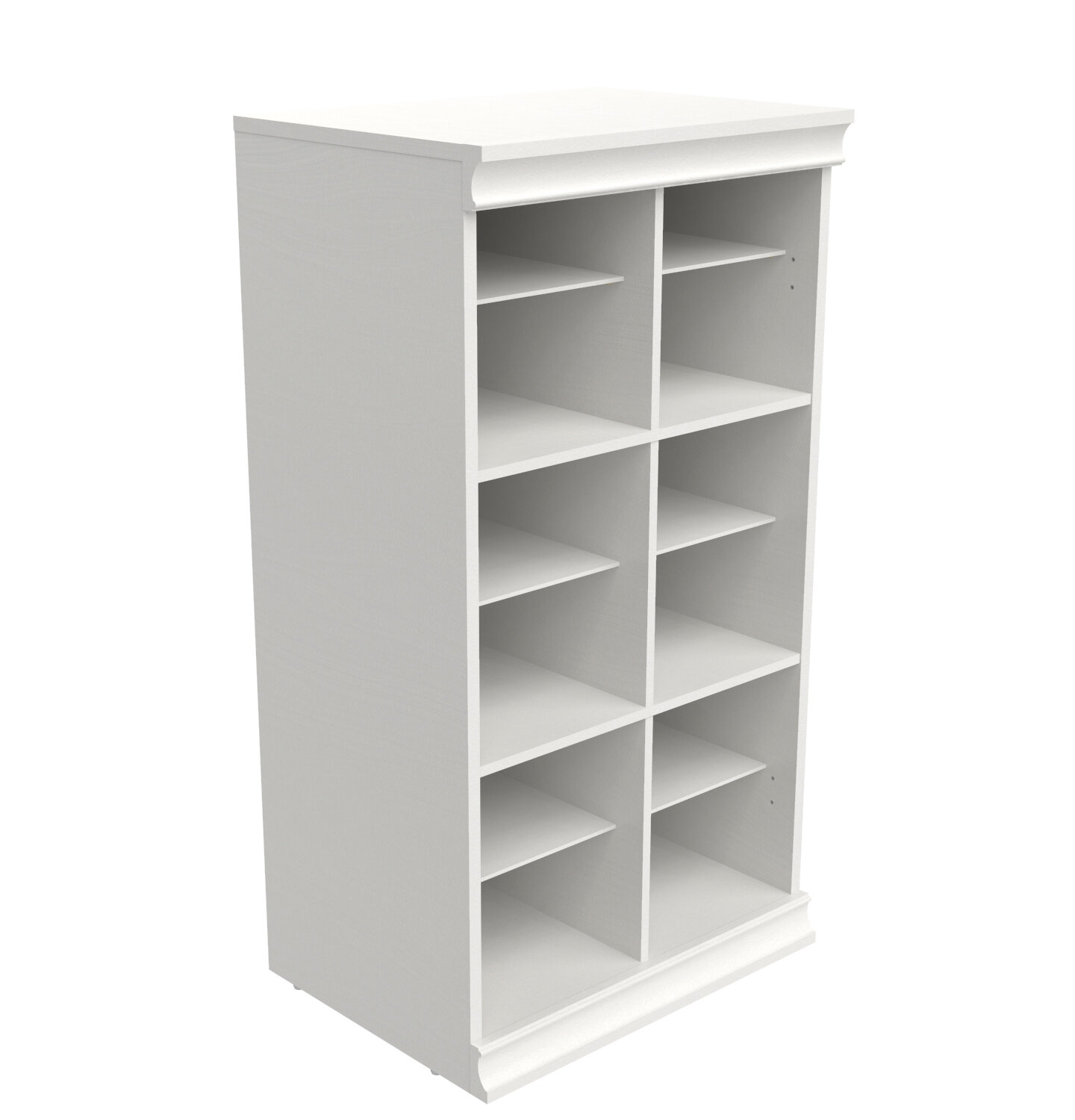 stackable shelf units