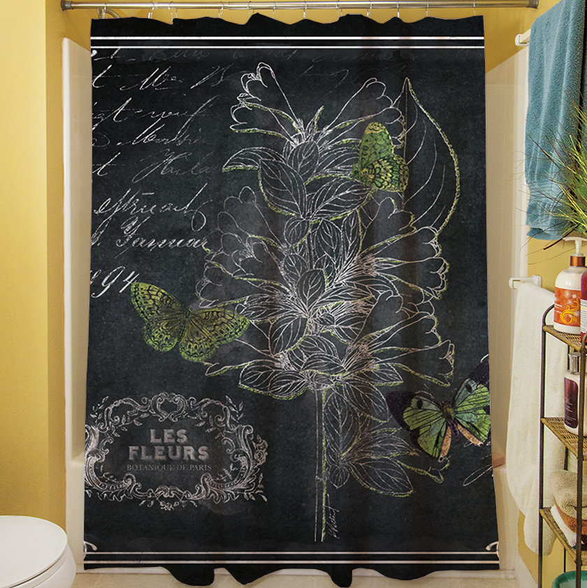Wrought Studio Gina Single Shower Curtain Reviews Wayfair