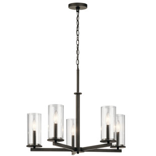 Go to store & view more images Chelsie 5-Light Shaded Chandelier by Zipcode Design