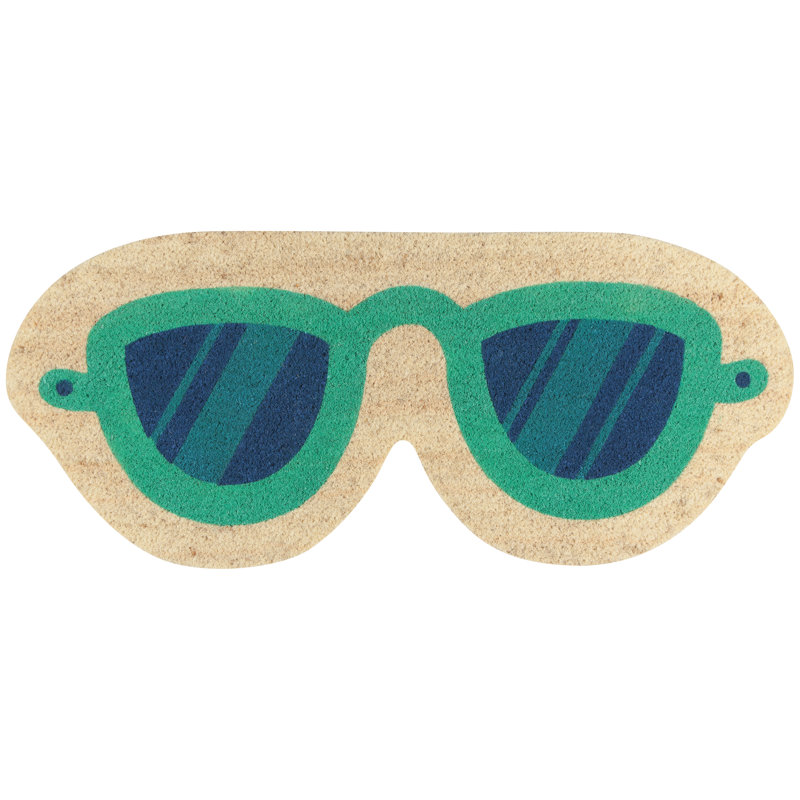 Latitude Run Barb See You At The Beach 27 In X 23 In Non Slip Indoor Door Mat Wayfair
