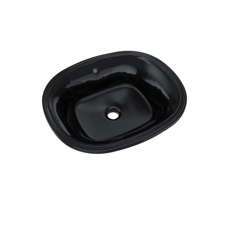 Toto Maris Vitreous China Oval Undermount Bathroom Sink With Overflow Wayfair
