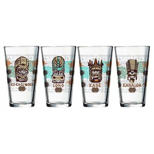 Tiki 16 Oz. Juice Glass