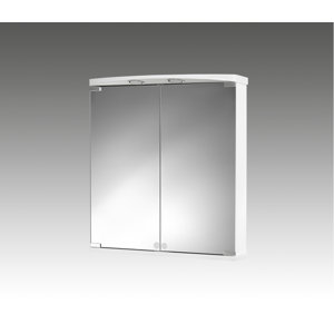 60 cm x 66 cm Spiegelschrank Ampado with LED Lig..