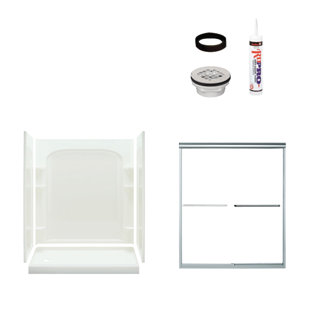 Go to store & view more images Sterling by Kohler Ensemble Curved Shower Package