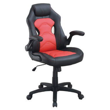 brassex phoenix ergonomic faux leather pedestal gaming chair