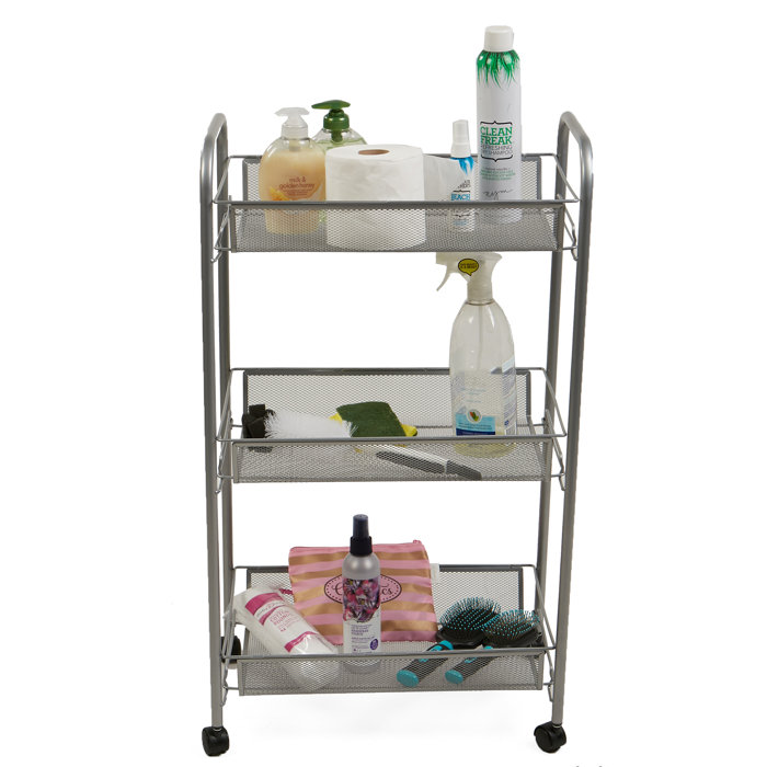Mind Reader 3 Tier Mobile Office Utility Cart Reviews Wayfair Ca 3 Tier Mobile Office Utility Cart