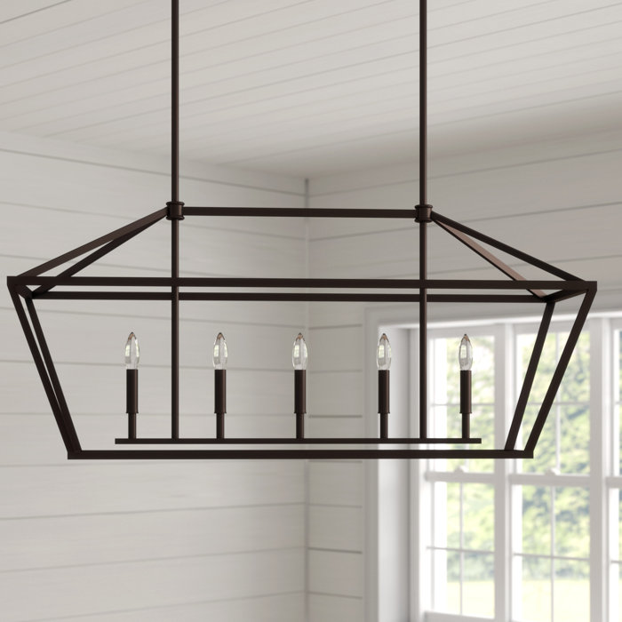 Freemont 5 Light Kitchen Island Linear Pendant Freemont 5 Light Kitchen Island Linear Pendant