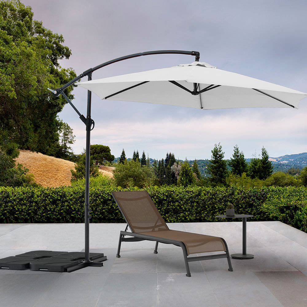 Bay Isle Home Forman Cantilever Umbrella Wayfair
