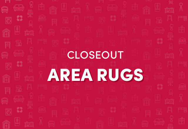 CLOSEOUT Deals on Area Rugs