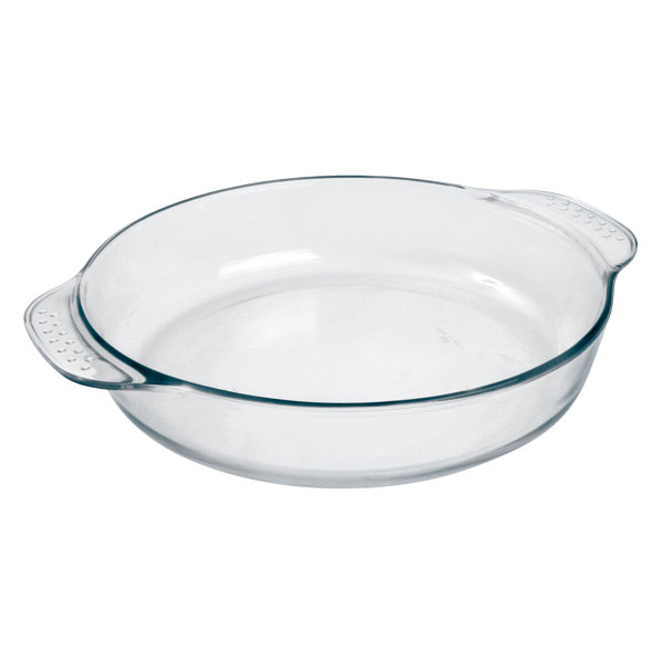 Marinex Prediletta 2 5 Qt Glass Oval Baking Dish Wayfair