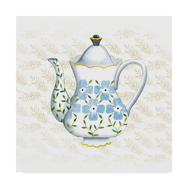East Urban Home Sweet Teapot I Acrylic Painting Print On Wrapped