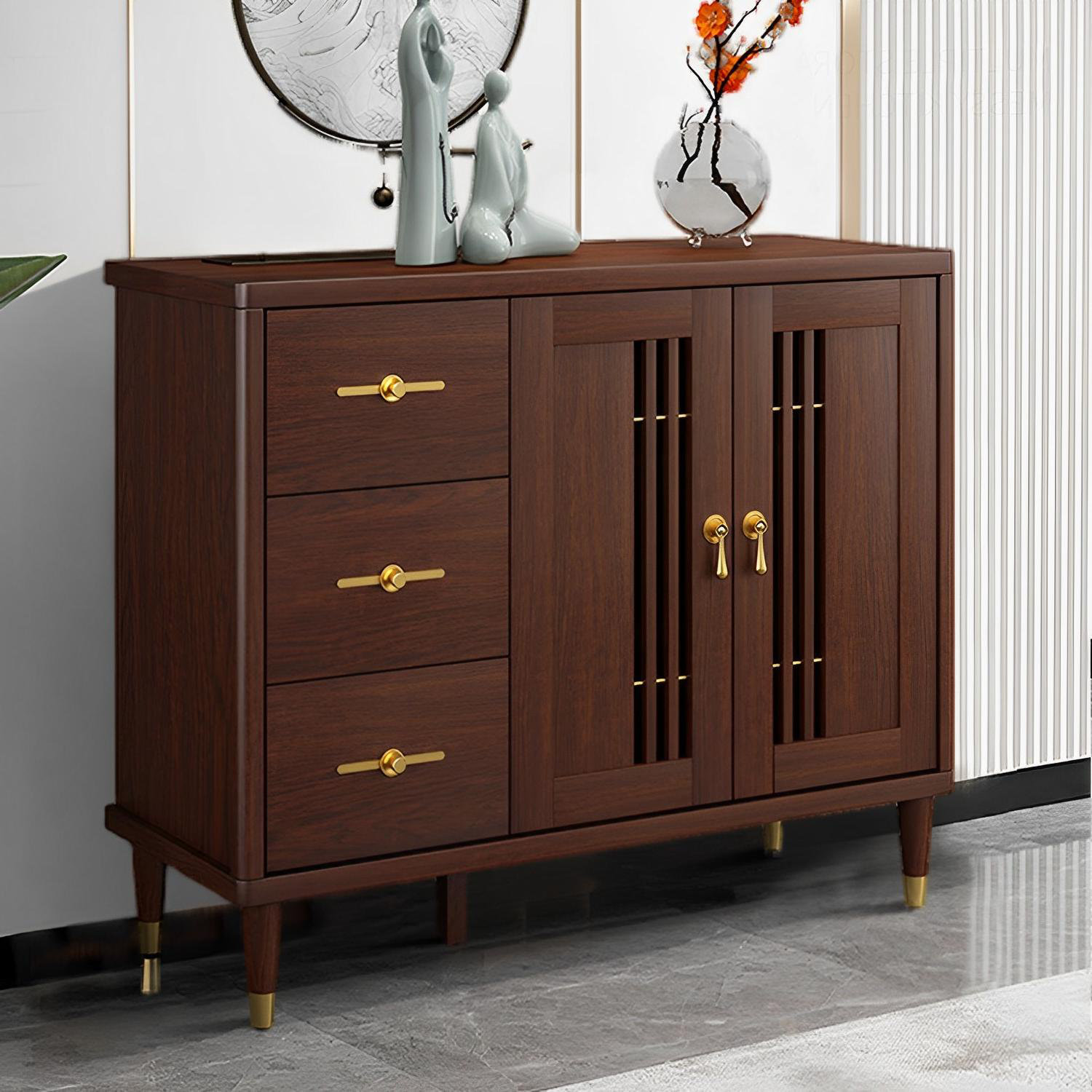 Rosdorf Park Solid Wood Side Modern Simple Kitchen Tea Storage