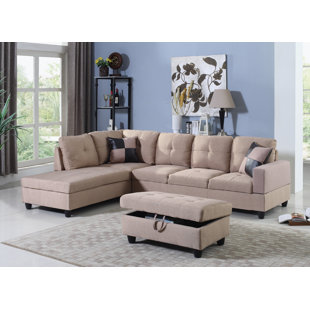 Fawcett Sectional With Ottoman by Winston Porter #1