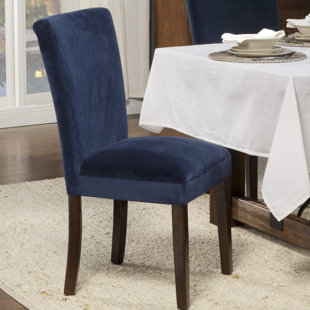 Feldman Upholstered Dining Chair (Set Of 2) by Longshore Tides Spacial Price