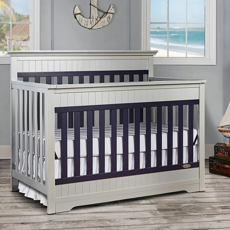 Viv Rae Roy 5 In 1 Convertible Crib Reviews Wayfair