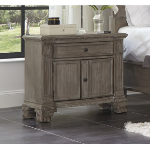 Damarcus 1 Drawer Nightstand by Astoria Grand