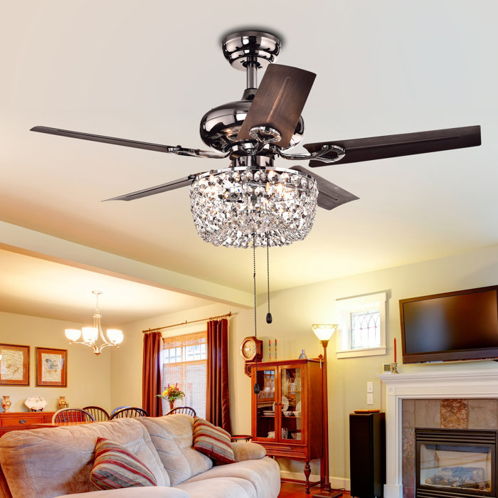 43 Aslan 5 Blade Ceiling Fan Light Kit Included