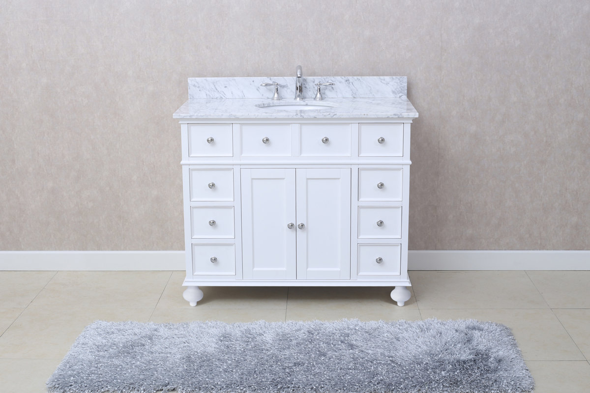 Custom Bathroom Vanities West Palm Beach ari kitchen & bath eva 42" single bathroom vanity set & reviews Custom Bathroom Vanities West Palm Beach ari kitchen & bath eva 42" single bathroom vanity set & reviews