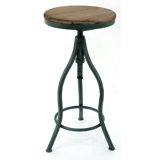 Wolfe Adjustable Height Bar Stool by Williston Forge