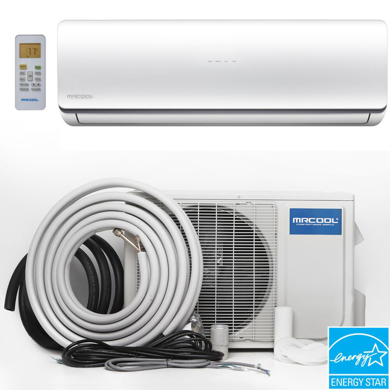 Mrcool 18 000 Btu Ductless Mini Split Air Conditioner With Heater