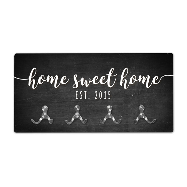 Chalkboard With Hooks | Wayfair