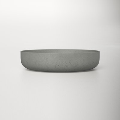 Pascual Sandstone Decorative Bowl in Gray