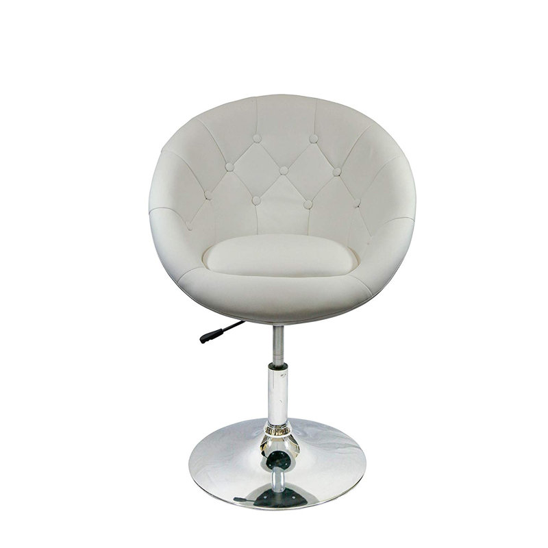 vanity chair with back