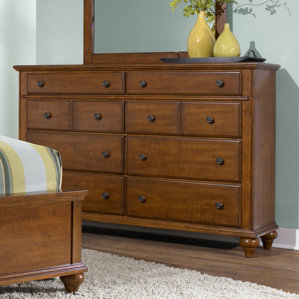 Kangley 8 Drawer Double Dresser by Darby Home Co