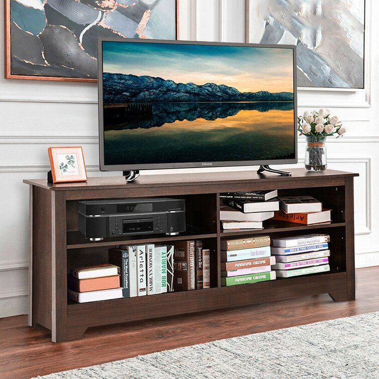 TV Stand Home Entertainment Media Center 60" Flat Screen Storage Console Shelves 