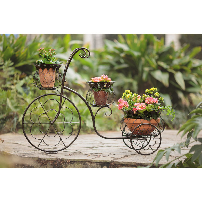 Wind &amp; Weather Bicycle Plant Stand &amp; Reviews Wayfair