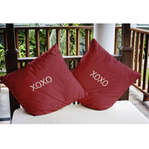 outdoor valentine pillows
