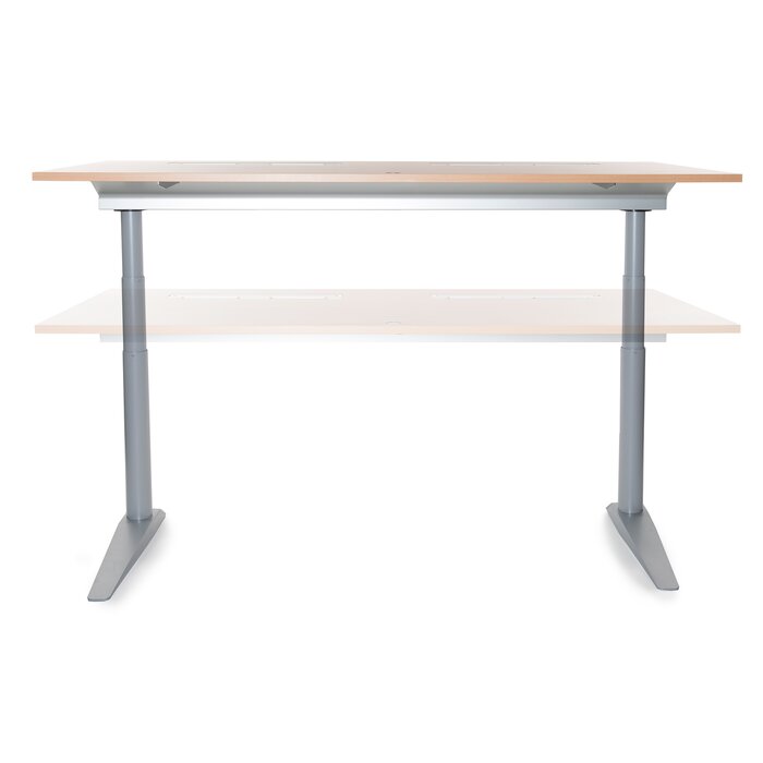 Symple Stuff Prosser Height Adjustable Standing Desk Wayfair