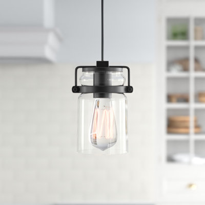 Malaki 1 - Light Single Jar Pendant