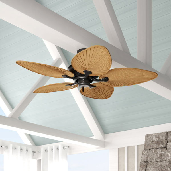 tropical palm ceiling fan