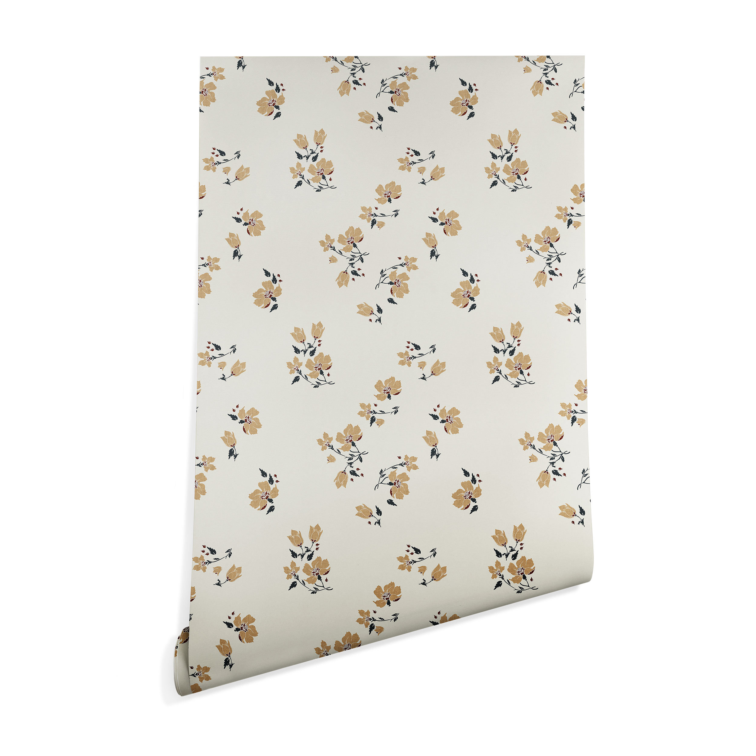 Red Barrel Studio® Peel & Stick Floral Wallpaper | Wayfair