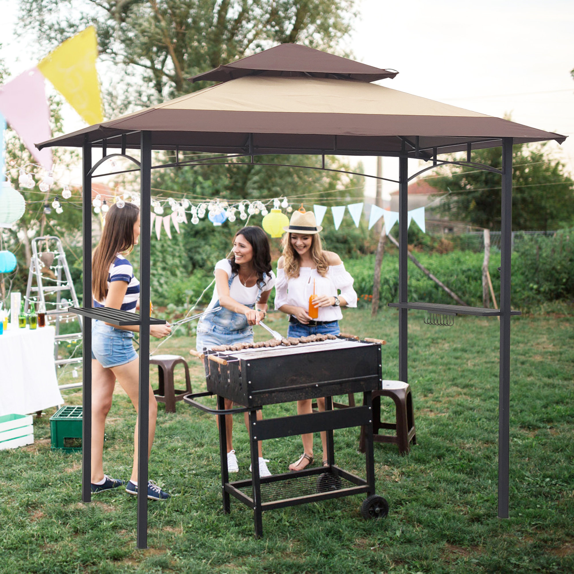 Farm on table Outdoor Grill Gazebo 8 X 