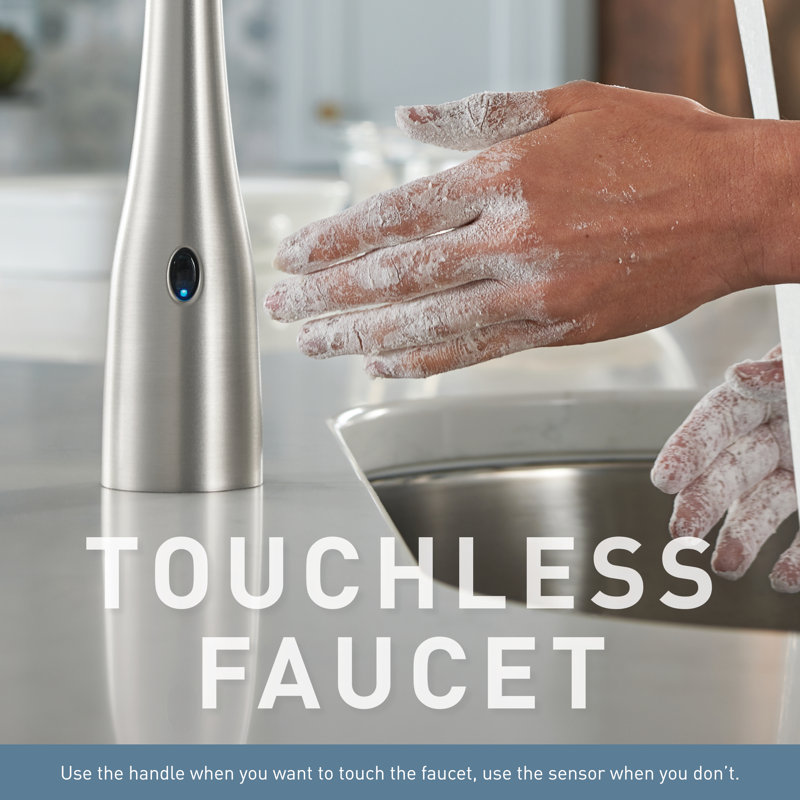 Moen Align Pull Down Touchless Single Handle Kitchen Faucet With