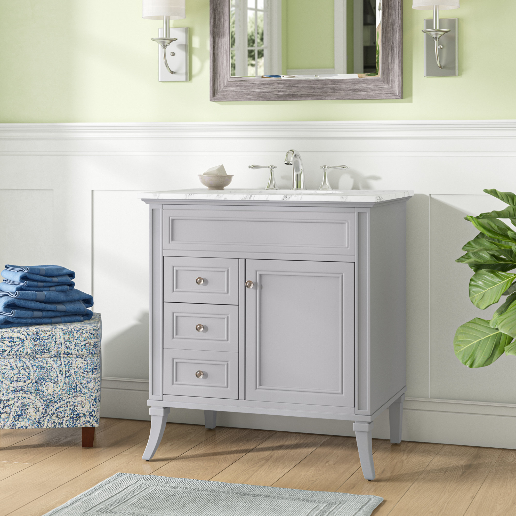 Classic Bathroom Cabinet Rispa