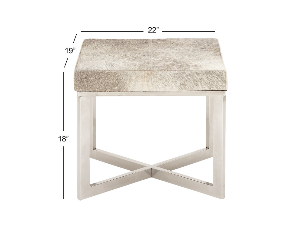 Animal Print Vanity Stools You Ll Love Wayfair Stainless Steel Hide Stool