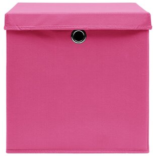 Aufbewahrungsbox mit Deckel pink Aufbewahrungsboxen Box Kiste Schachtel 
