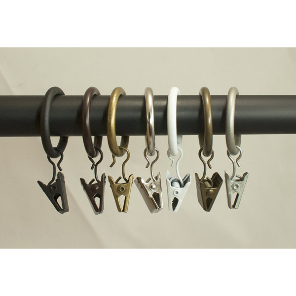 Black Drapery Rings Wayfair