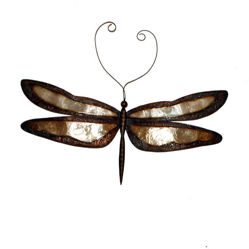 Eangee Home Design Earthtoned Dragonfly Wall Decor Reviews Wayfair Earthtoned Dragonfly Wall Decor