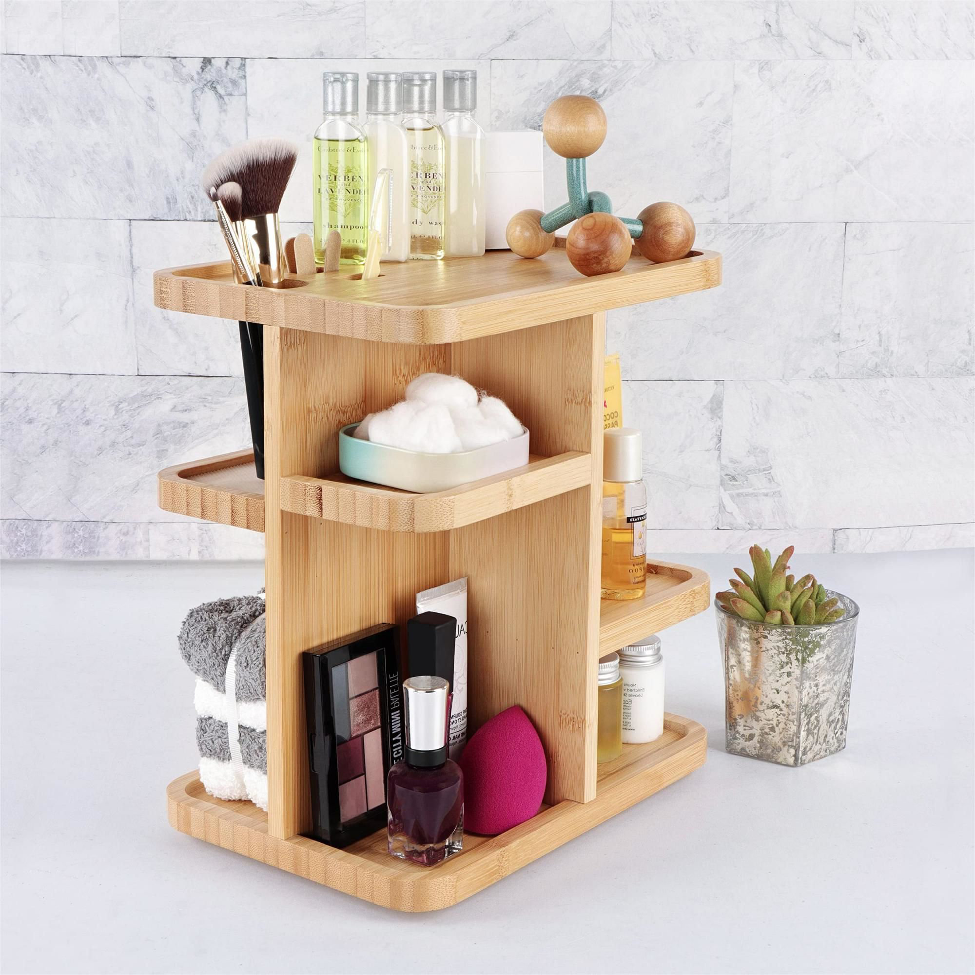Latitude Run® Solid Wood Freestanding Bathroom Shelves Wayfair