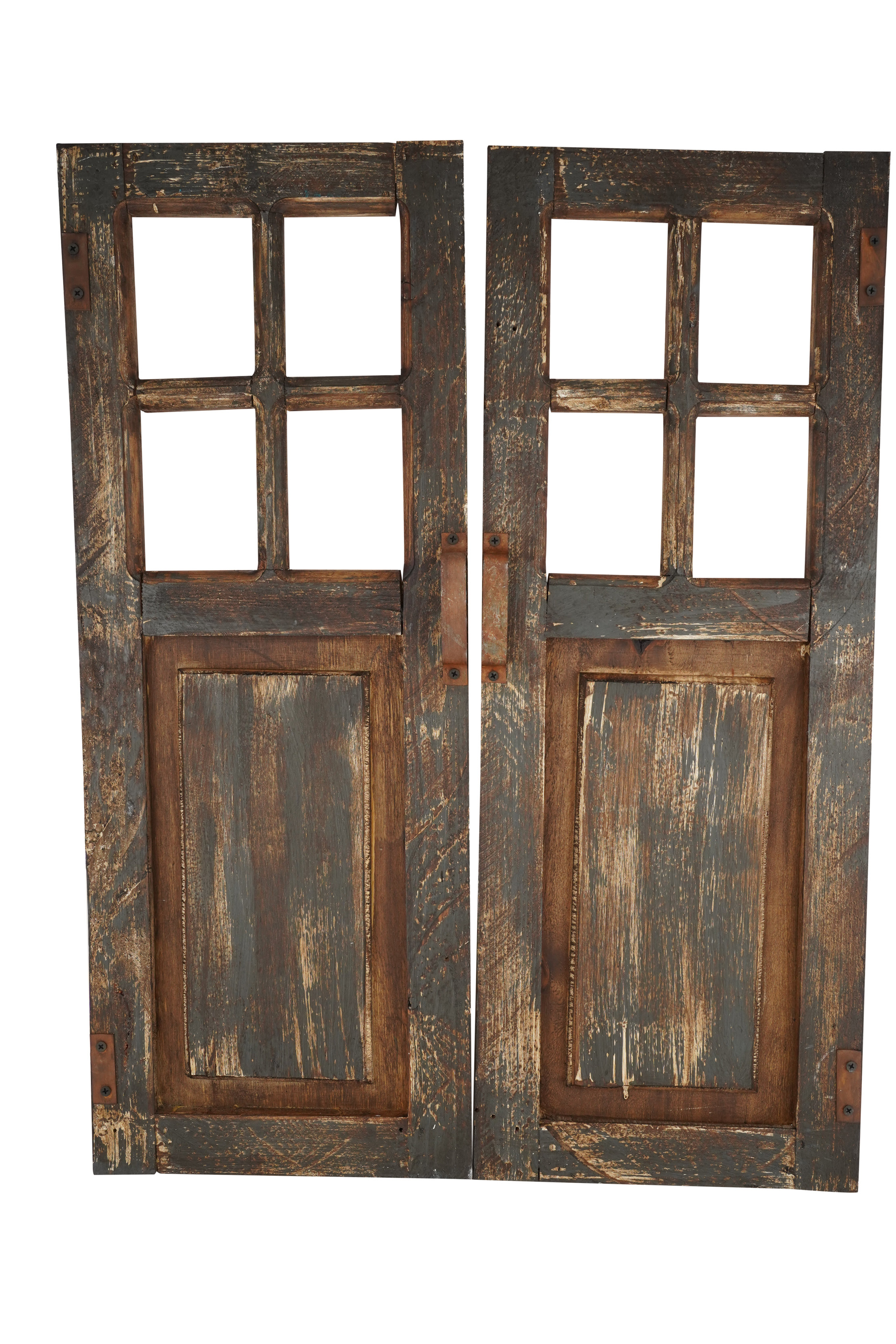 Rosalind Wheeler 2 Piece Decorative Wooden Doors Wall Décor Set Wayfair