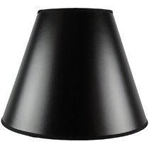 Tan Leatherette 10 Inch Bell Lampshade with Uno Fitter 6x10x7.5 